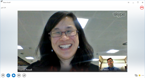 skype lync video Microsoft