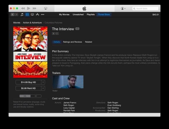 the interview on itunes