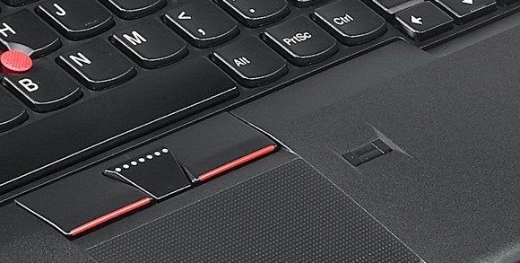 thinkpad t430s laptop pc close up view finger print reader 6l 940x475