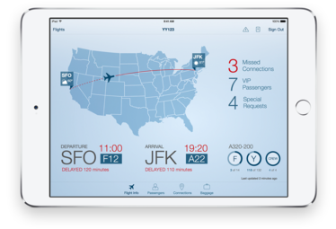 Passenger+ app from IBM-Apple partnership