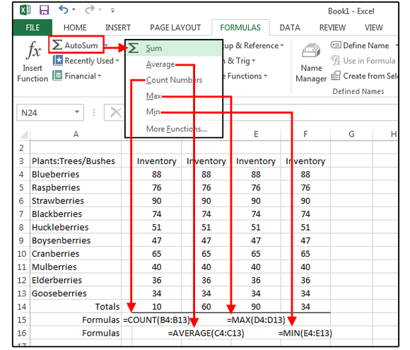 equation maker from data points on excel