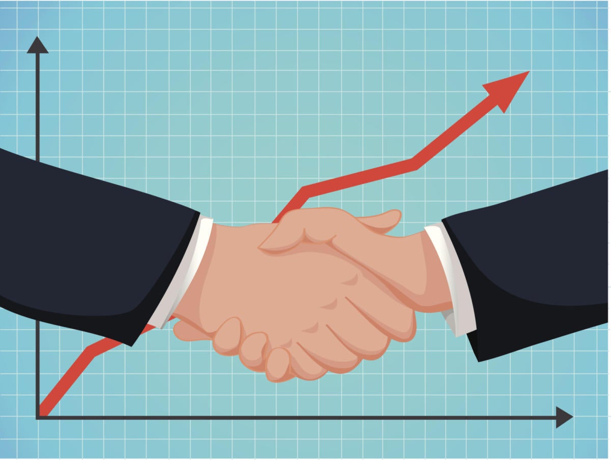 2015 it workforce hiring trends handshake arrows agreement