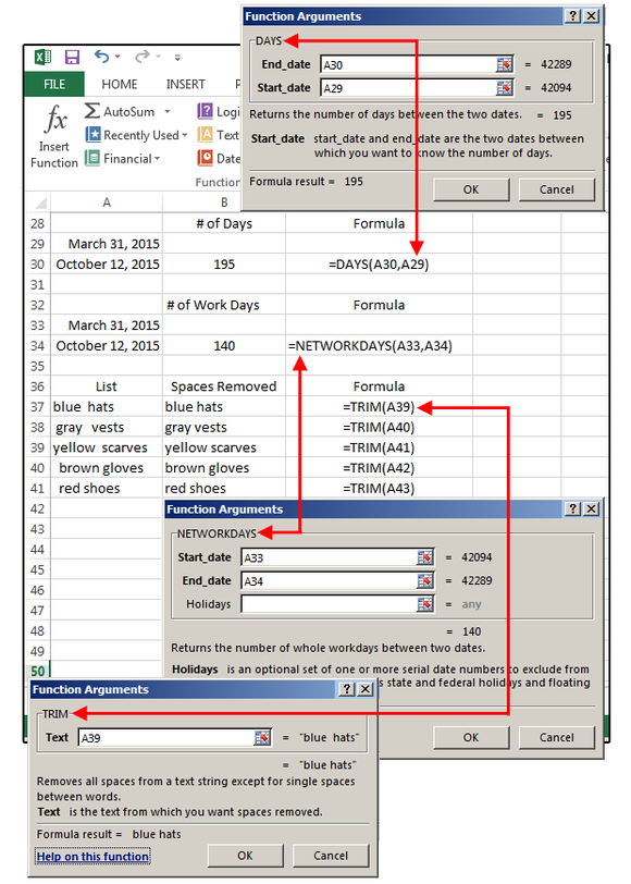 microsoft excel formulas convert to access formulas