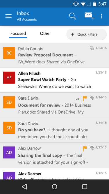 a deeper look at outlook for ios android 8