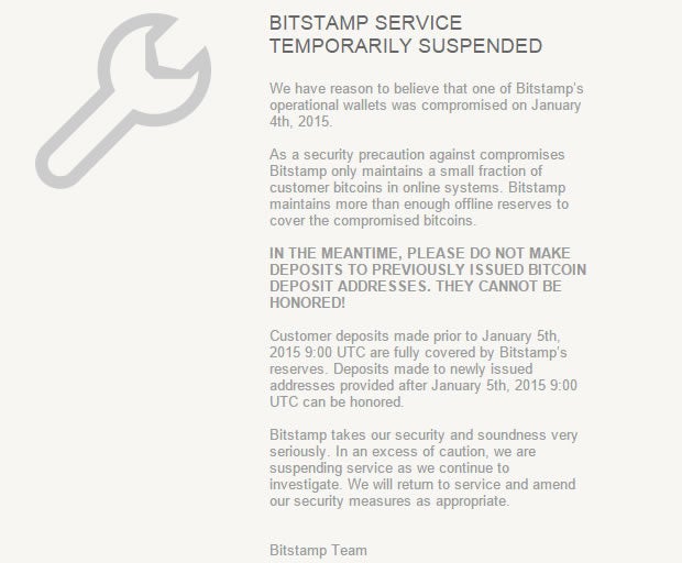 Bitstamp hacked
