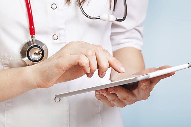 doctor medical tablet