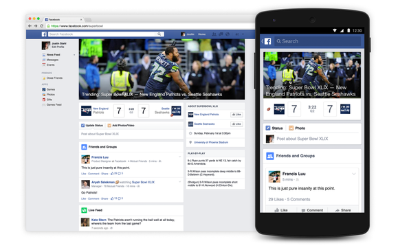 facebook super bowl