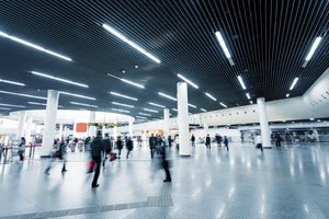 frequent flier traveler stock