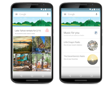 Google Now apps