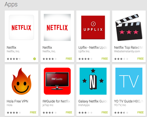 googleplaystore two netflix