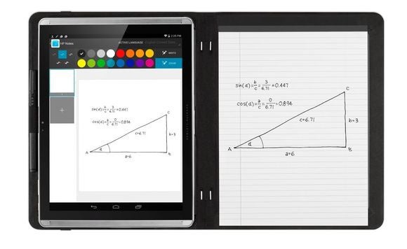 hp pro slate digitized writing