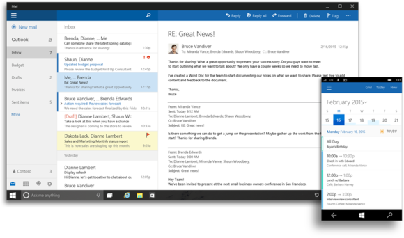 Outlook for Windows 10