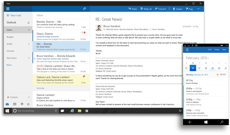 Microsoft announces Office 2016 suite, touchenabled Office for Windows