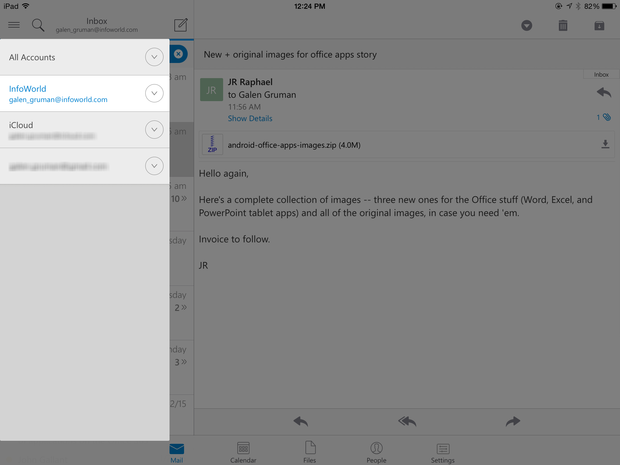 go for gmail app mac font size
