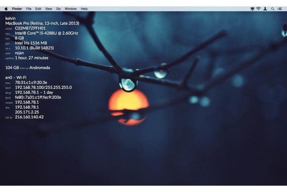 particulars