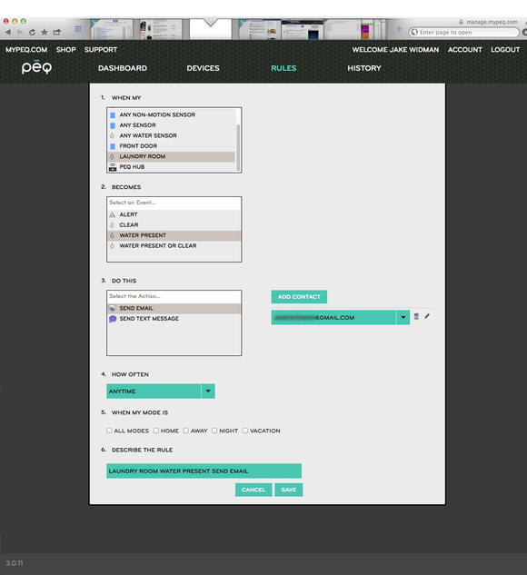 Peq connected-home system