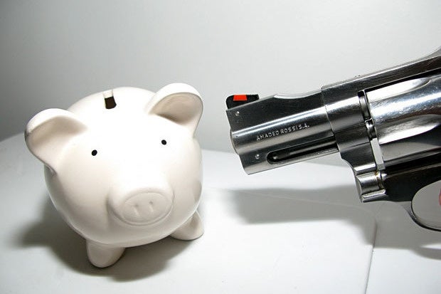 high tech piggy bank