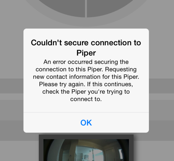 piper error 1