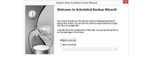 SQLyog Batch Script wizard.