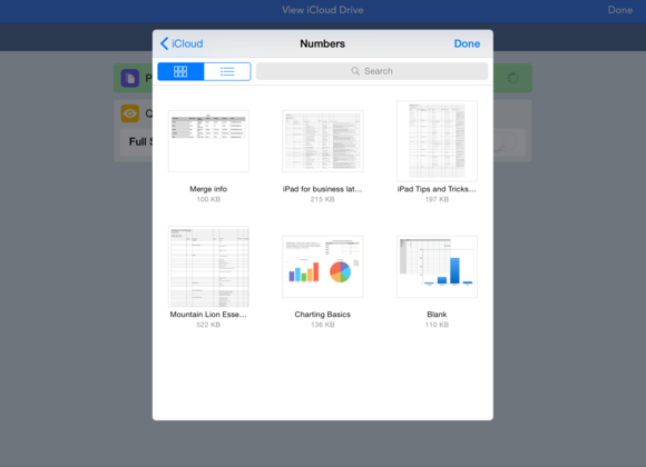 view icloud drive wf