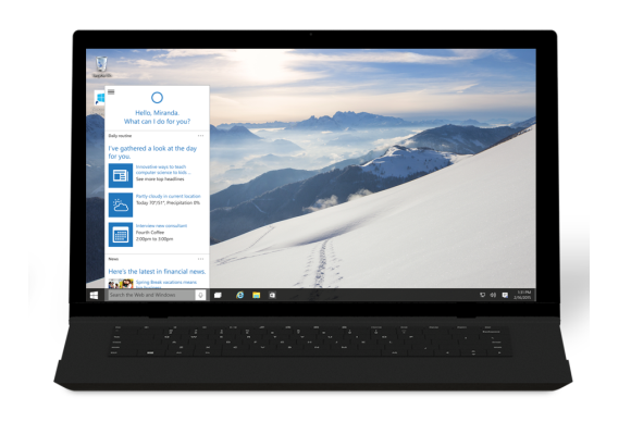 windows10 cortana