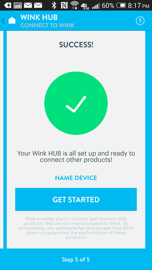 Wink hub