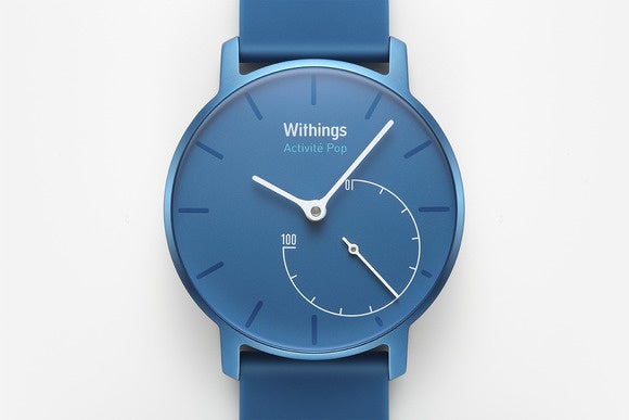 withings activit pop closeup brightazure