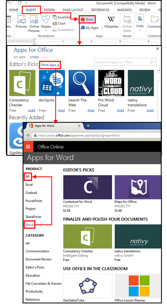 stores to buy microsoft office word