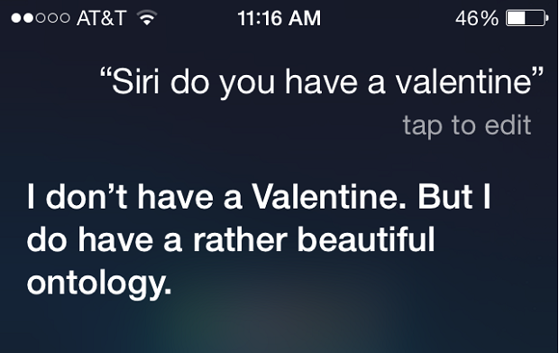 Siri lovelorn on this Valentine’s Day | Network World