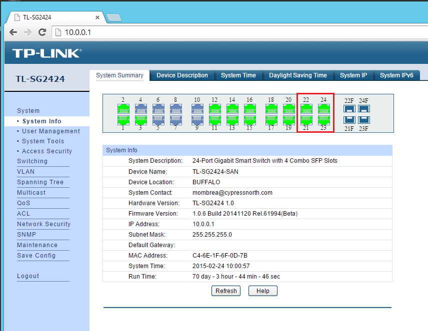 Configuring multiple LACP groups on a TP-LINK switch Computerworld Configuring multiple LACP groups on a TP-LINK switch Computerworld