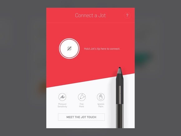 adonit forge jot touch pairing