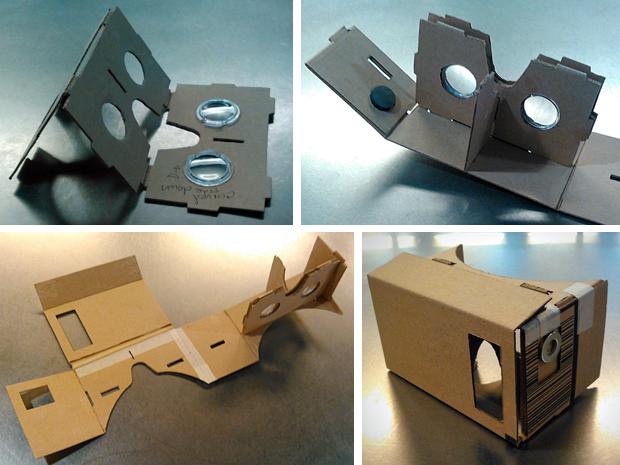 DIY Google Cardboard viewer - assembling
