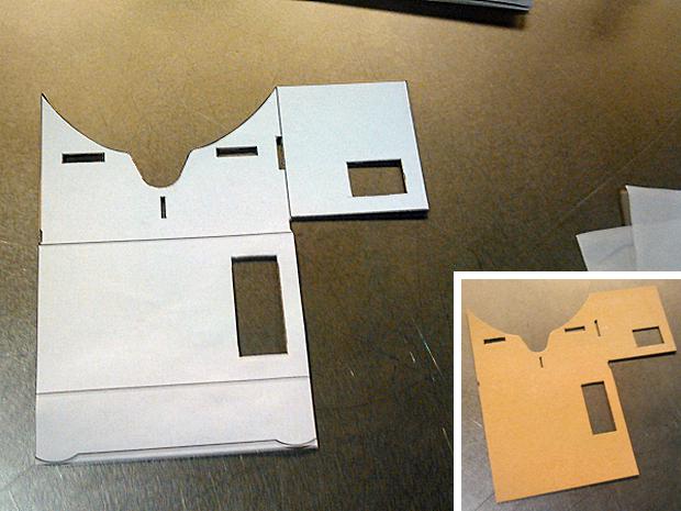 DIY Google Cardboard viewer - cardboard pieces