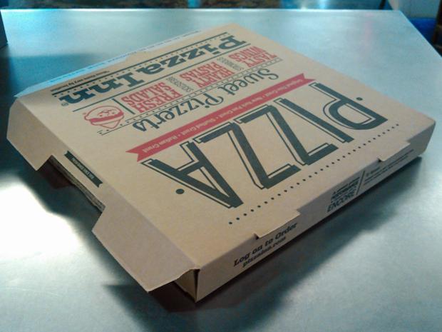 DIY Google Cardboard VR viewer - pizza box