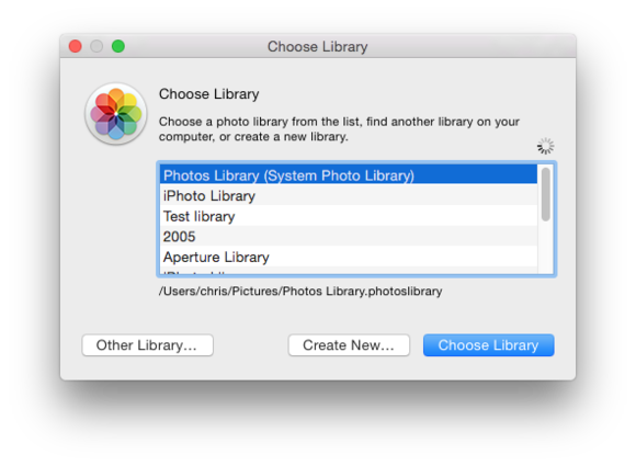 choose library photos