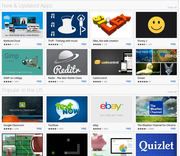 chrome apps