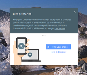 chromebook smart lock start