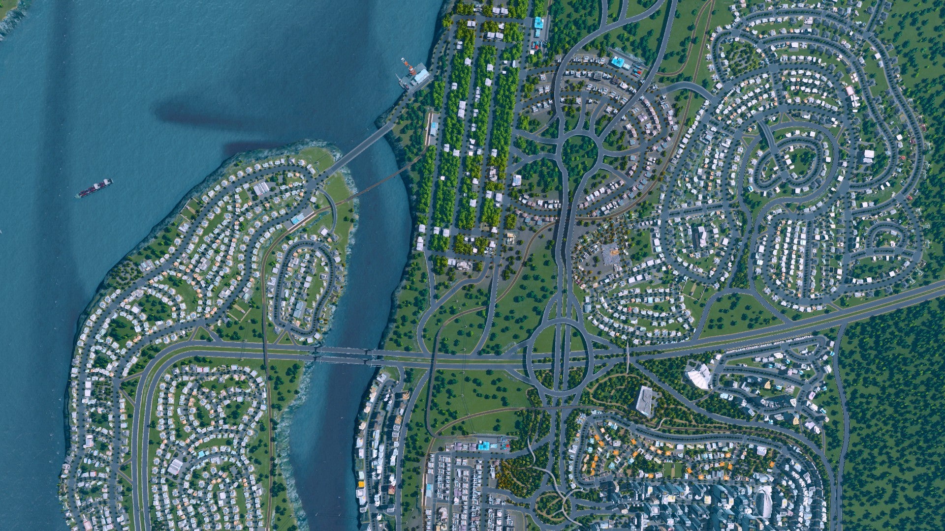 cities skylines map