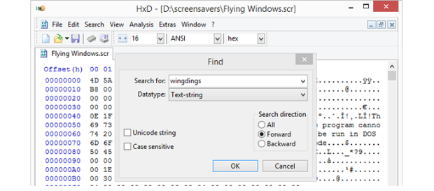 add .scr files to windows 10
