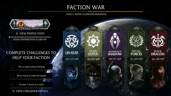 faction war