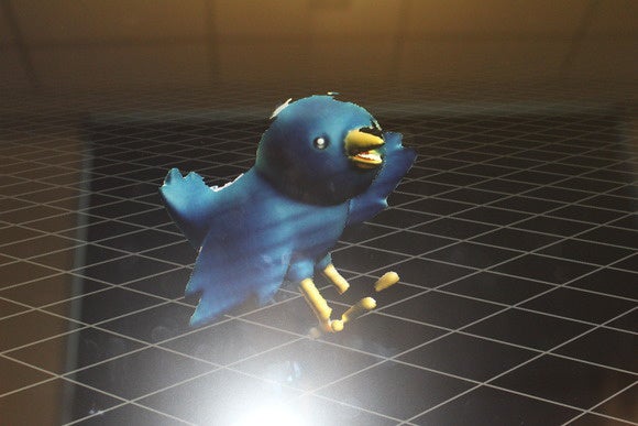 hp sprout 3d capture bird image