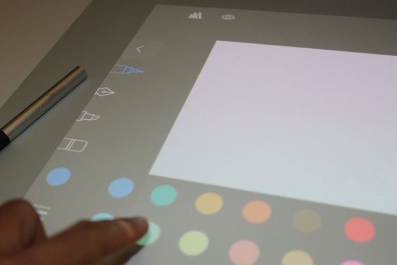 hp sprout ink text tools