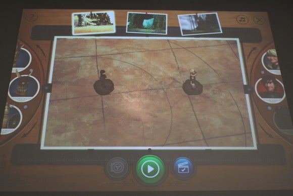 hp sprout story producer main screen