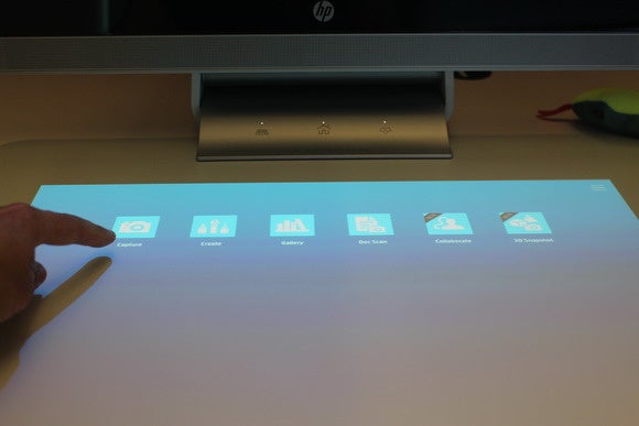 hp sprout touch mat