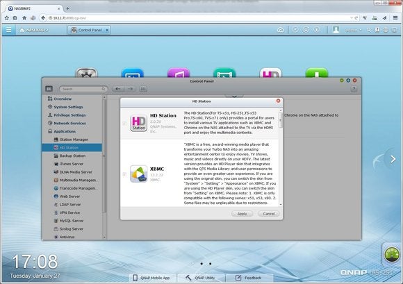 HS-251 QTS operating system