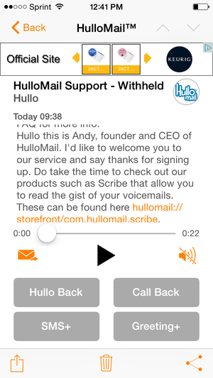 hullomail