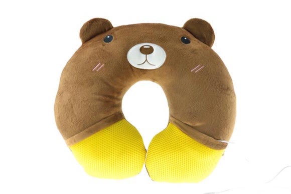 iphone neck pillow cusion stereo music speaker phone