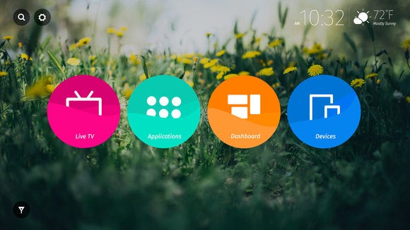 Mozilla Life Screen and Firefox OS home screen