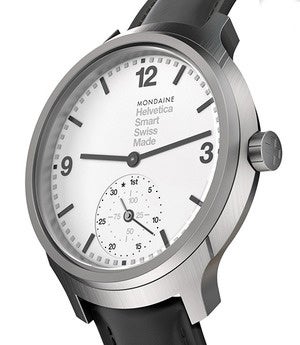 mondaine helvetica smart swiss watch vert