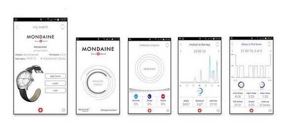 mondaine smartwatch app